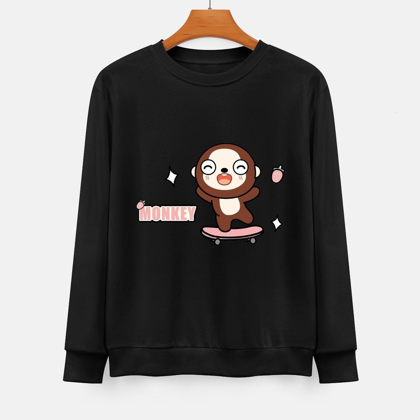 Front Patterned Long Sleeve TopPremium Finish Premium